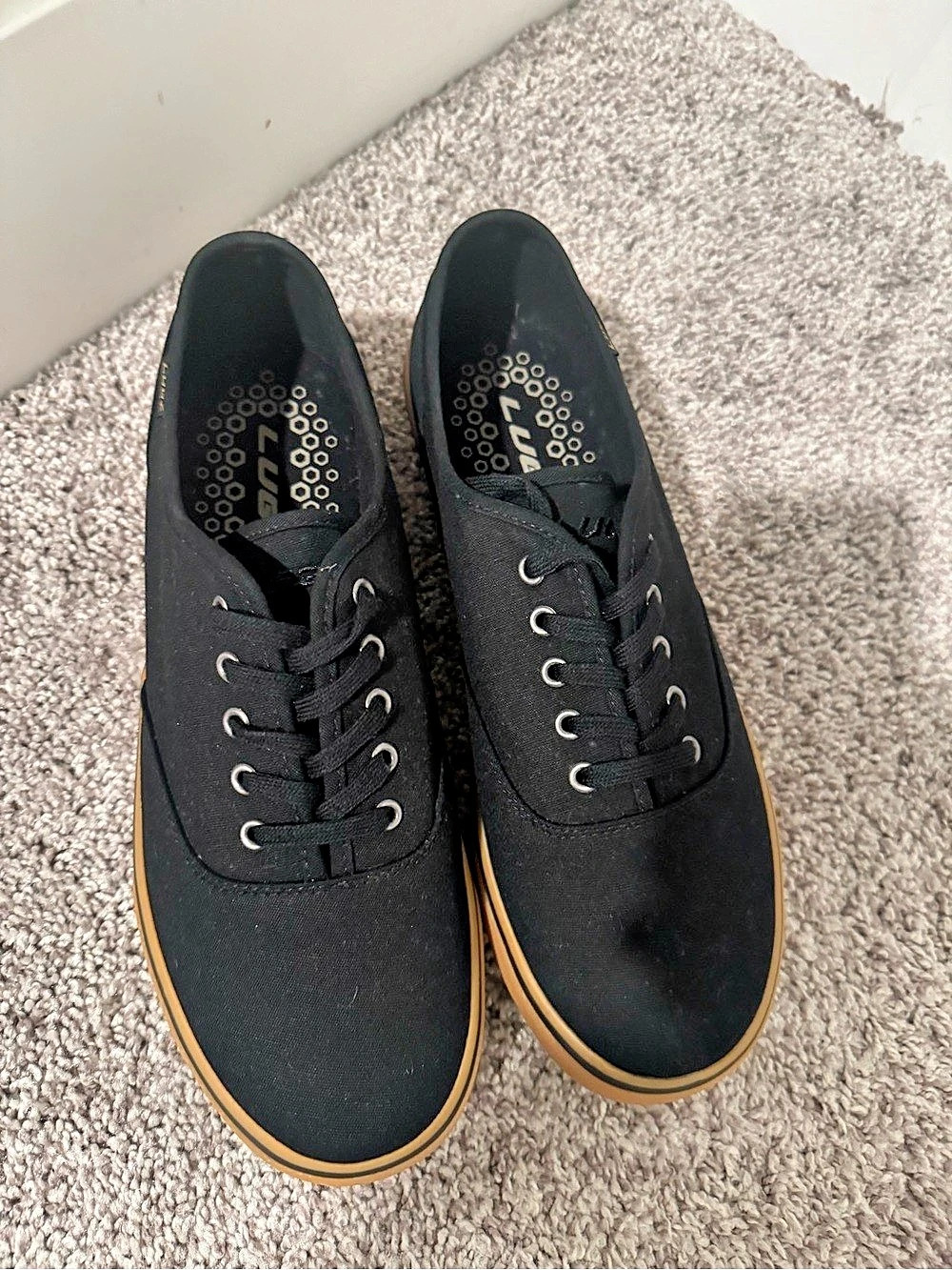 Lugz Black & Brown Sneakers Like New